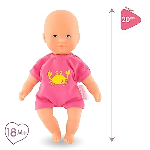 Mini Bath - 8-inch vanilla-scented vinyl Pink