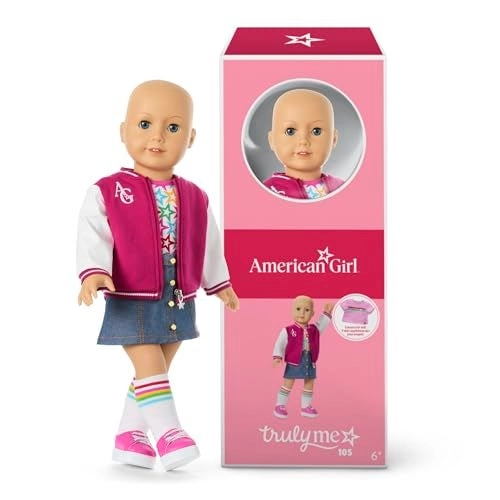 American Girl Truly Me - 18inch LighttoMedium Skin LightBlue Eyes Ages 6+