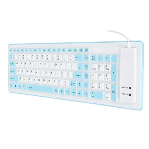 Foldable Silicone Keyboard - Wired/Wireless