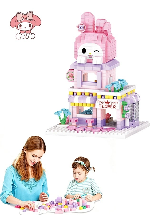 Sanrio Melody Flower Shop - 490 pcs