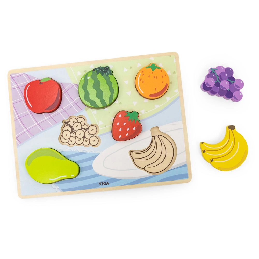 Fruits Block Puzzle - Suitable for 18 months and above 7 pieces
