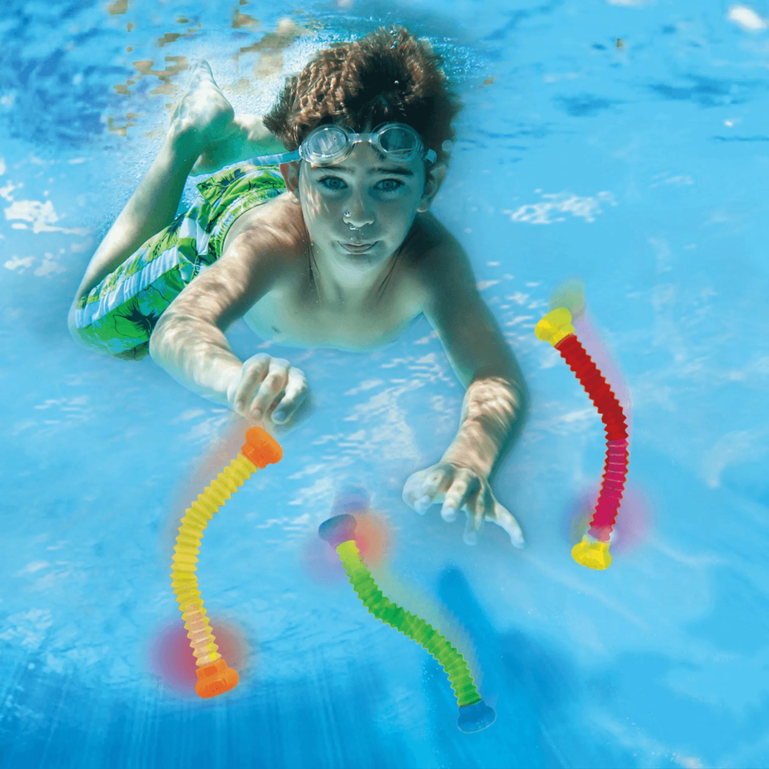 Flashing Dive Sticks - 3 Pieces AG1 Batteries Included