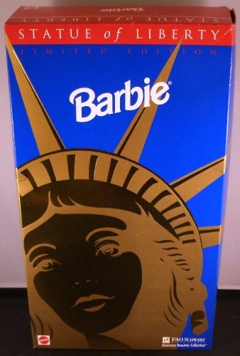 Barbie Statue of Liberty Limited Edition - 1995 Ages 12+