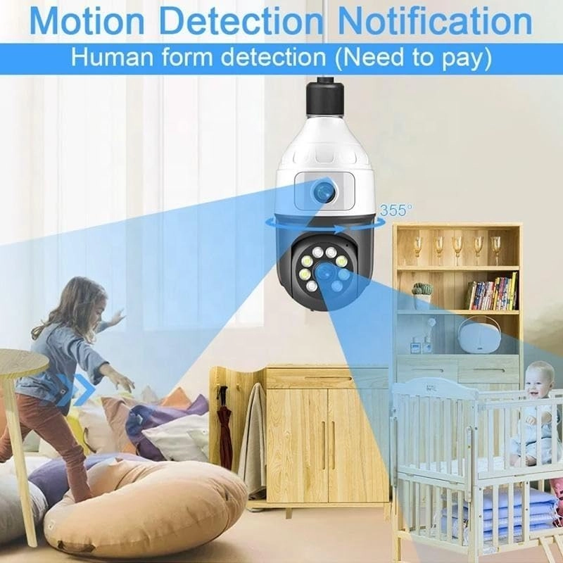 Bulb Security Camera 6MP
