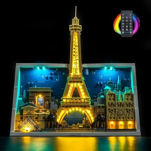 Light kit Compatible with Lego 21064 Paris – City of Love - RC Version LED