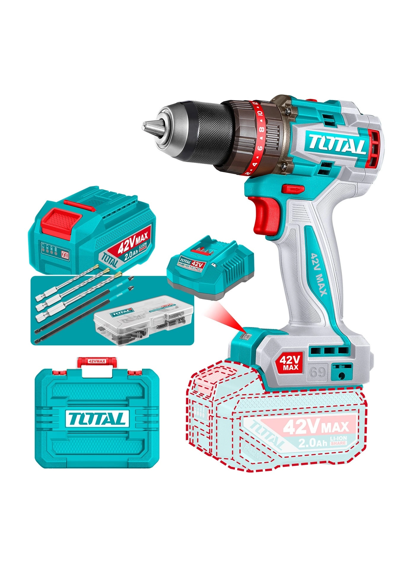 Impact Drill - 2.0Ah
