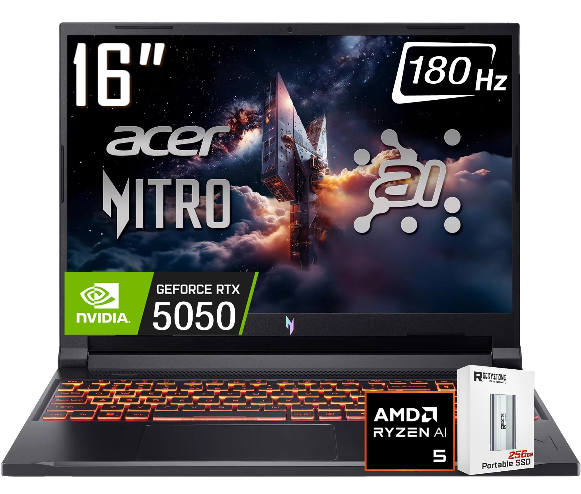 Nitro V 16 AI ANV16-42-R309 - 16'' Ryzen 5 240 16GB DDR5 512GB SSD