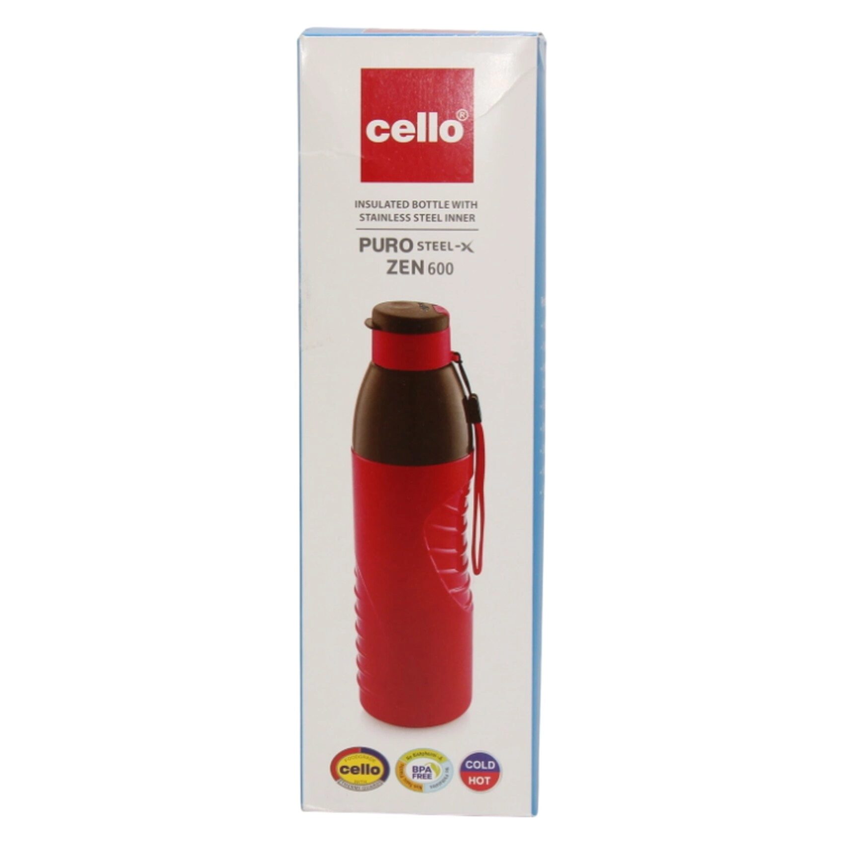 Puro Steel-X Zen Insulated Bottle Vacuum Insulated 600 ml
