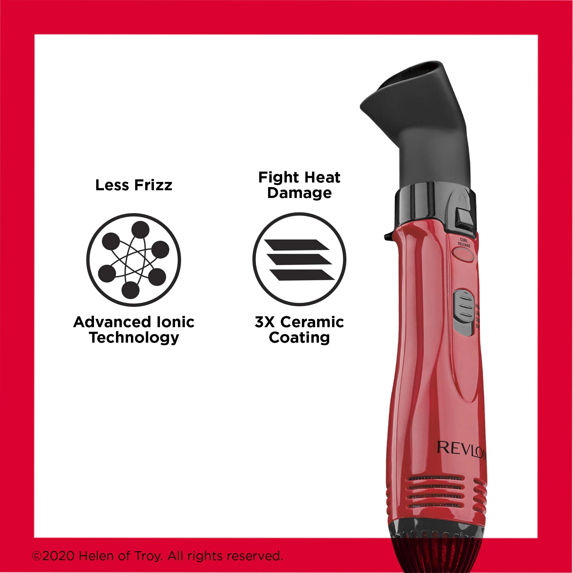 IONIC HOT AIR STYLER - 1" 1 1/2" Set