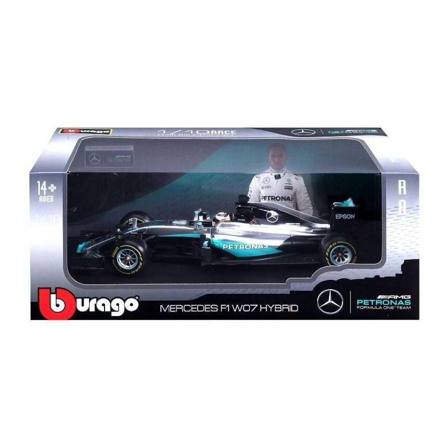 BBURAGO Mercedes F1 W07 - 1:18