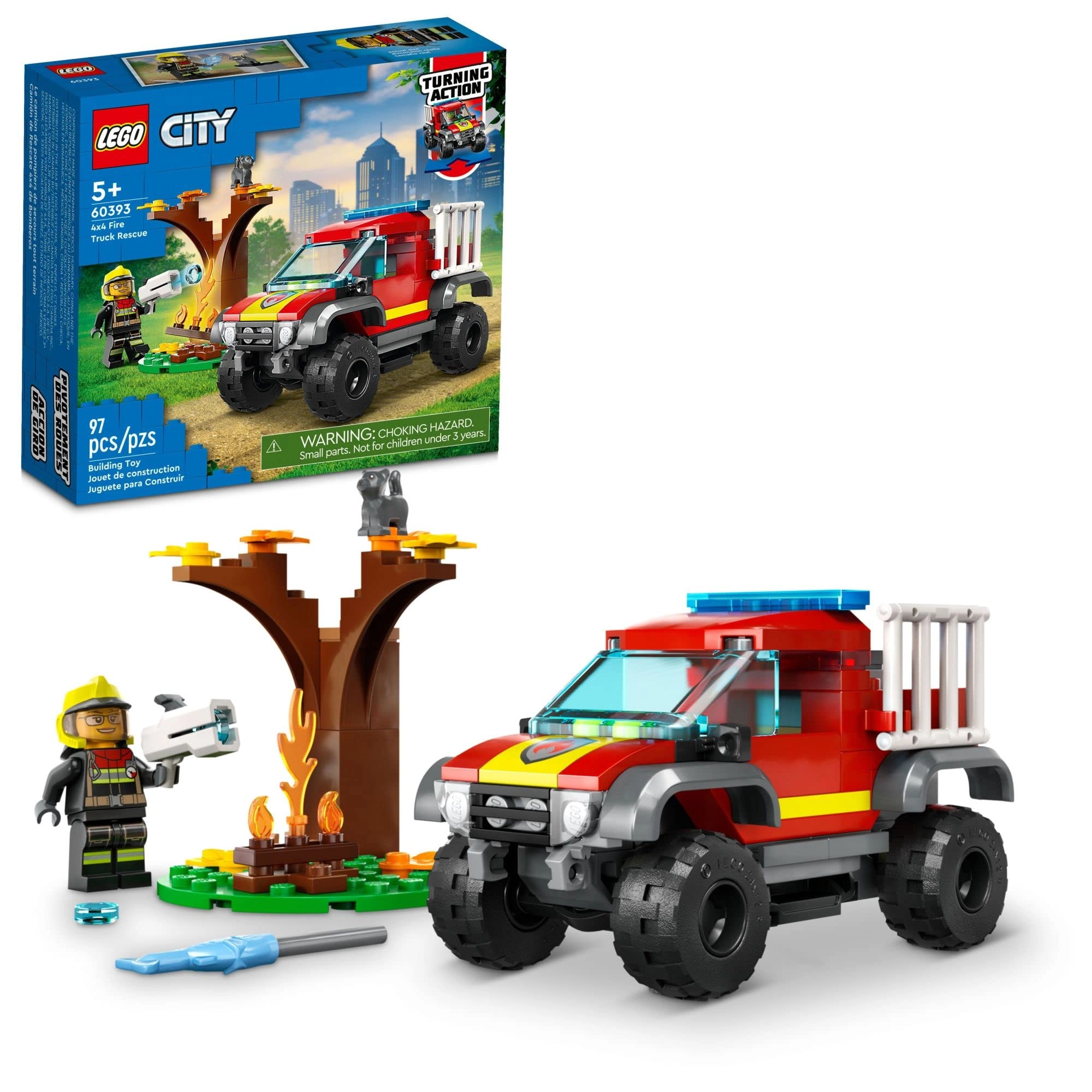 City 4x4 Fire Engine Rescue (60393)