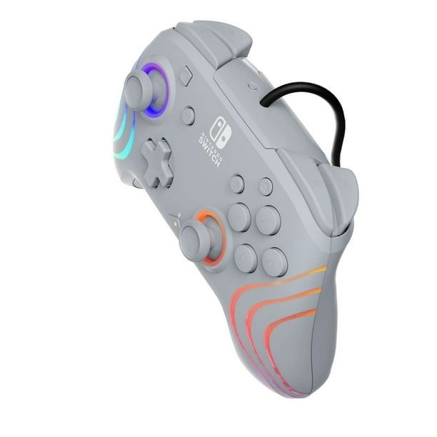 Nintendo Switch Afterglow Wave Wired Controller Grey