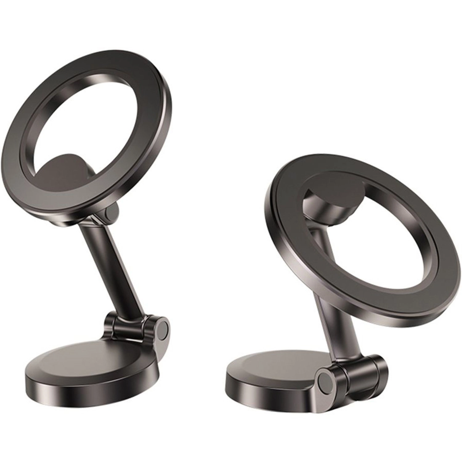 Magnetic Car Mount Holder - Grey 360-degree rotation