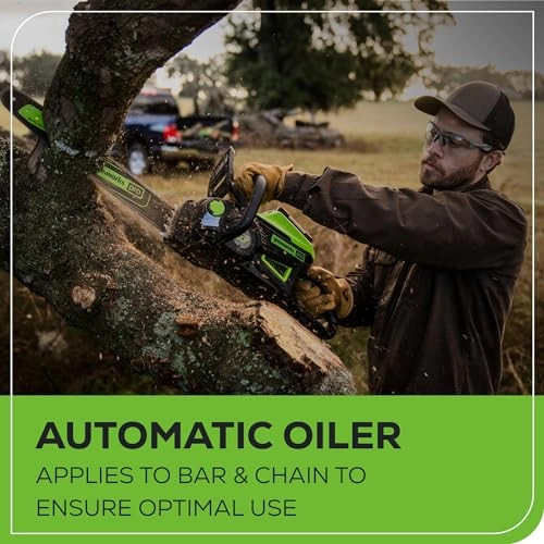 Brushless Cordless Chainsaw - 2.0kW