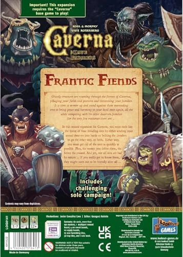 Caverna: Frantic Fiends Exp