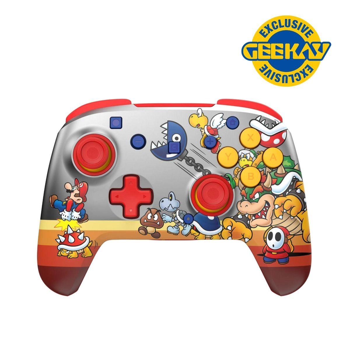Nintendo Switch Rematch Wireless Controller Invincible Mario