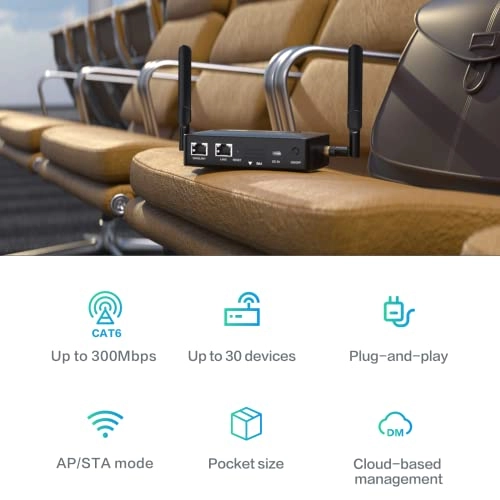 CR202 - 4G LTE CAT6 802.11b 802.11g 802.11n 300Mbps