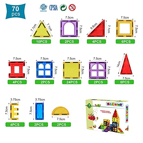 MG03 - Building blocks 70 pcs