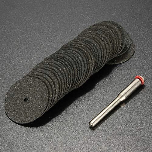 Diamond Discs + Mandrel + Diamonte Cutting Discs + Drill Bit Shank + Rotary Tool Blade + Disc Saw Carv - 3 Sets 25mm
