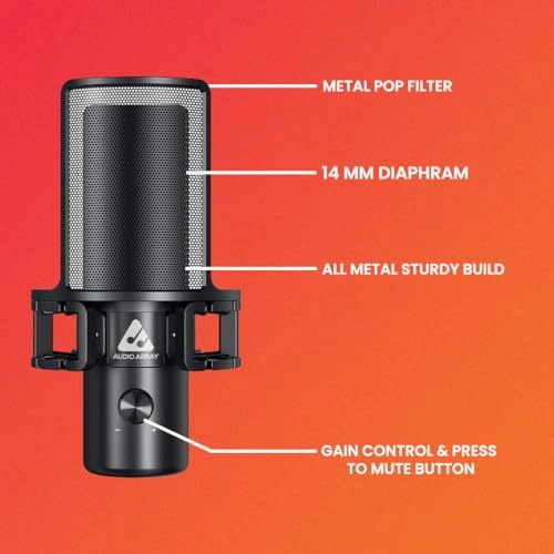 AM-C40 Auxiliary+USB Microphone