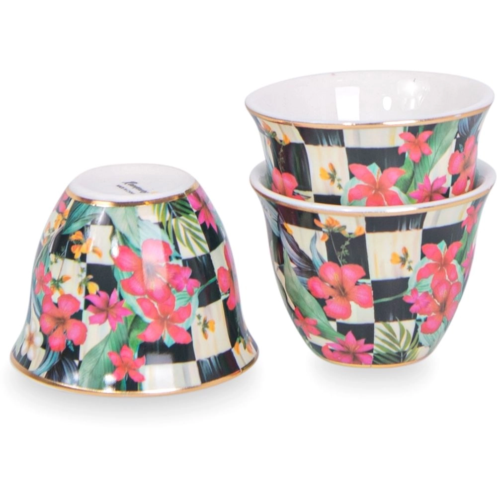 ROOMOURS Scultura Flower Gawa Cup - 6 pcs - 60 ml