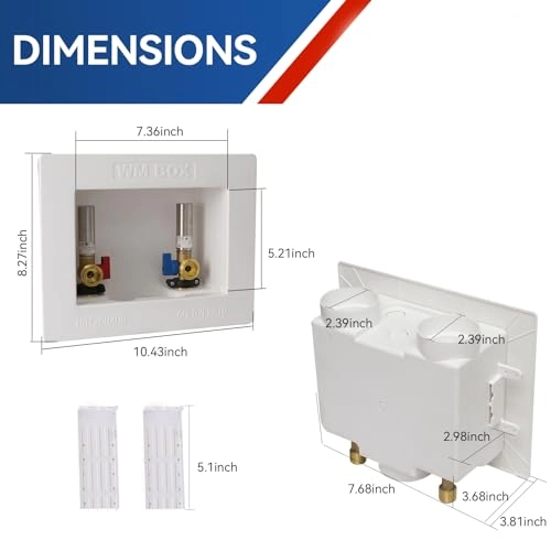 Washing Machine Outlet Box