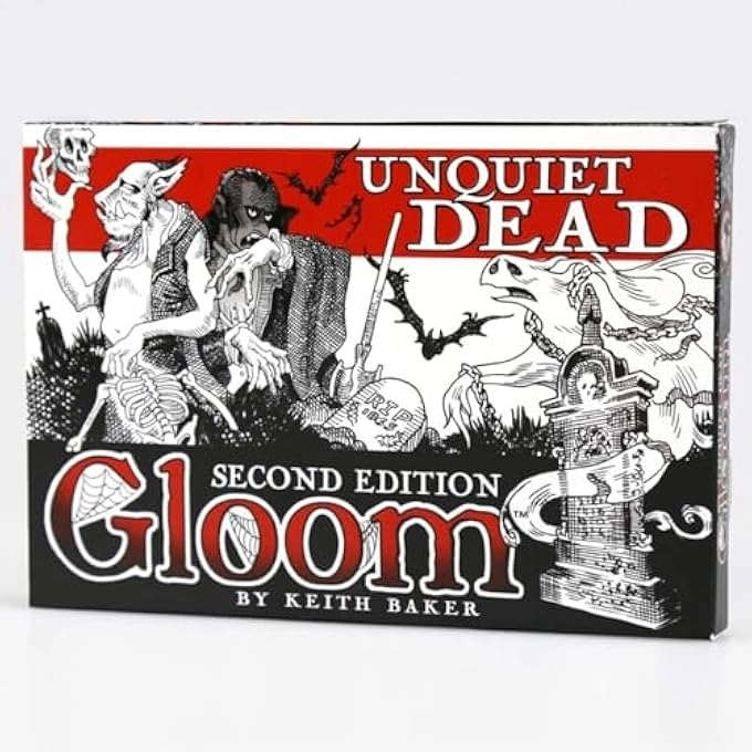 Gloom Unquiet Dead: 2nd Edition - Card Game