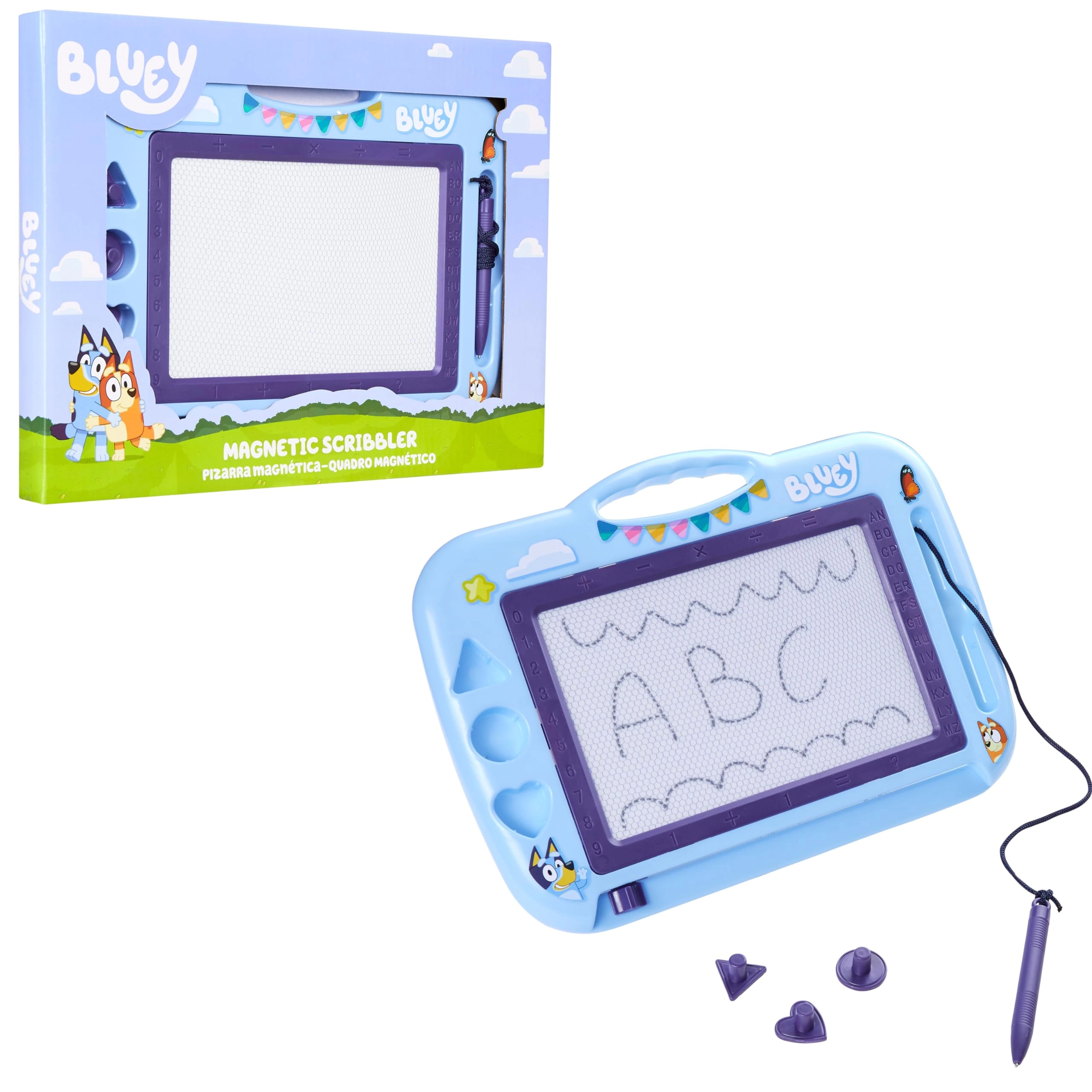 MZA STORES Magnetic Drawing Board - 3+ 5 pieces