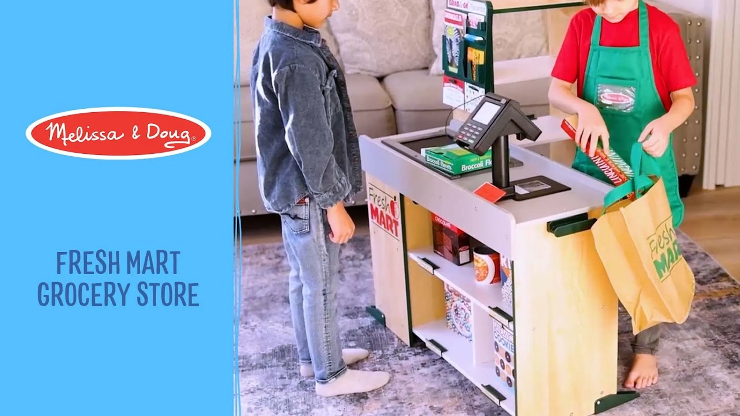 Pretend Play Grocery Store - Suitable for 3 years & above