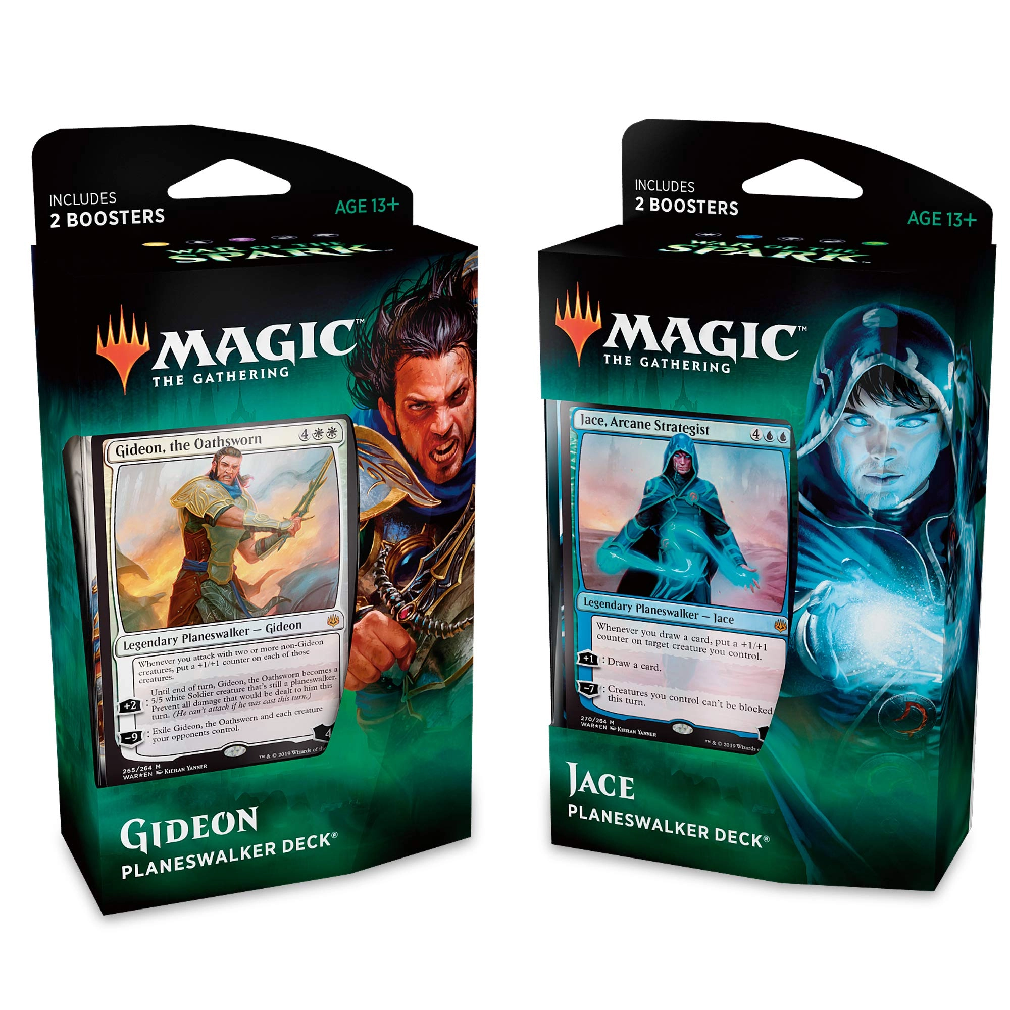 Magic: the Gathering JACE - 60 card + GIDEON - 60 card
