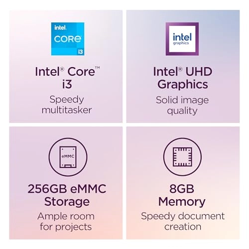 Slim 3i Chromebook Plus 83BN0033US - 14'' Core i3-N305 8GB DDR5 256GB SSD