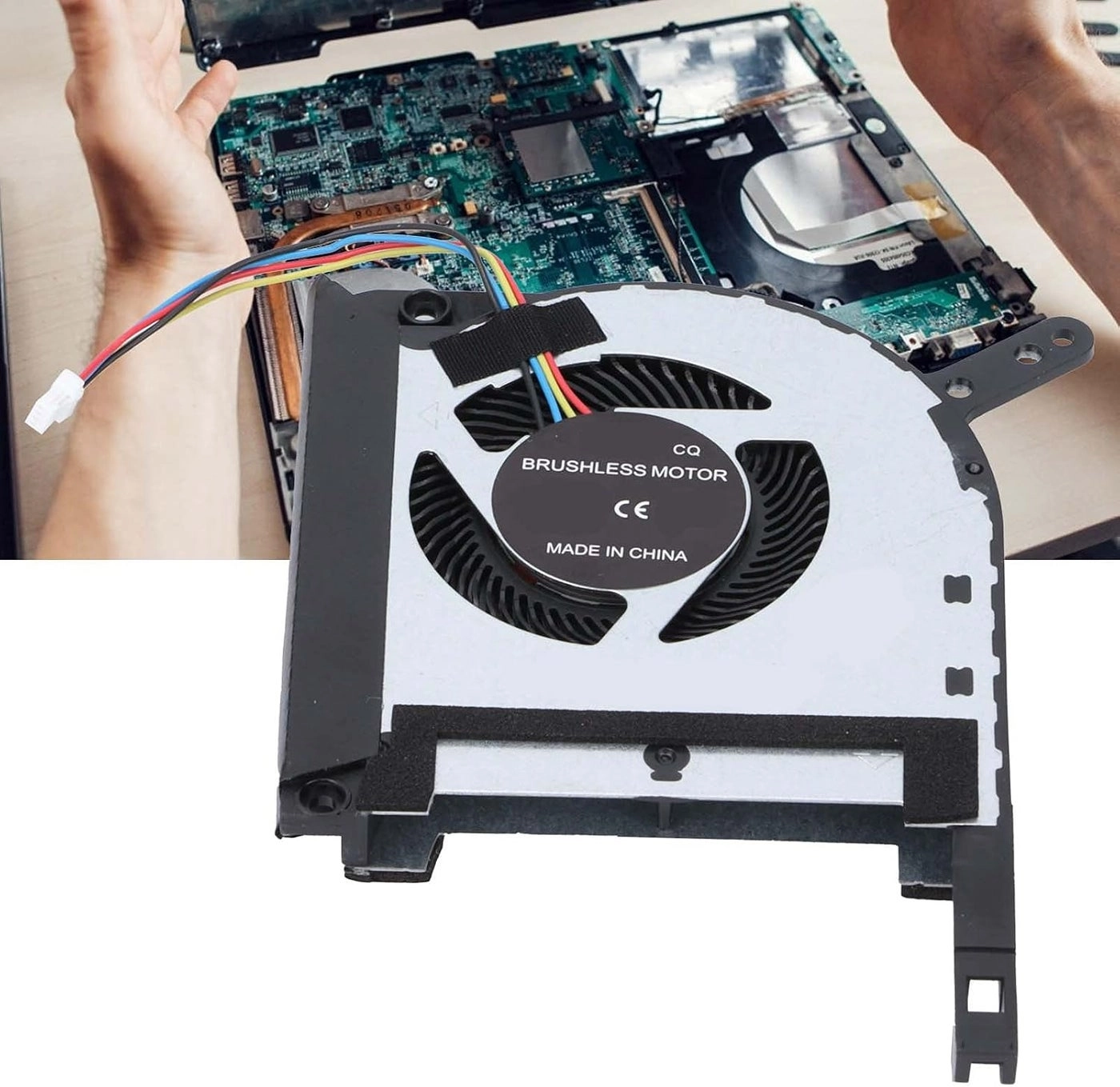 woobles CPU Cooling Fan - 4‑Pin GPU Durable