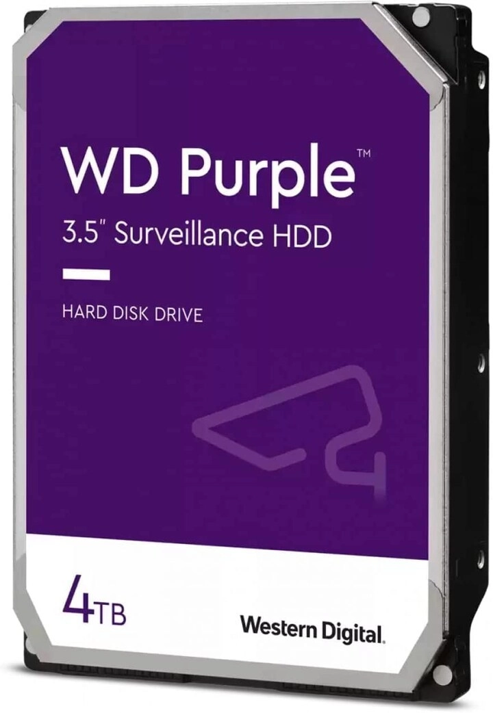 Purple 3.5" 5400rpm 256MB SATA (WD43PURZ) - 4TB
