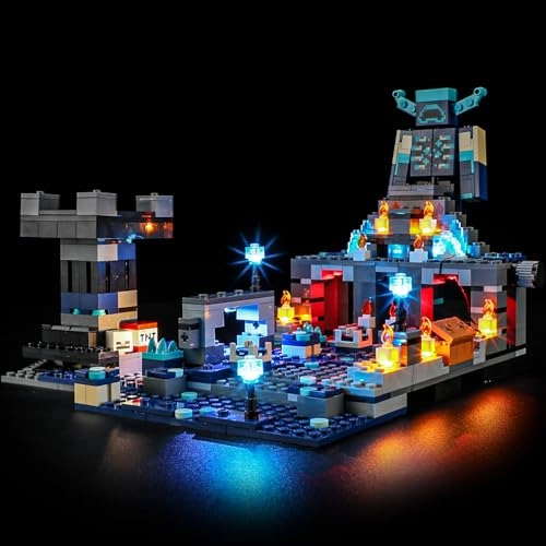 LED Light Kit for LEGO 21246 Minecraft The Deep Dark Battle - Plastic less than 5v