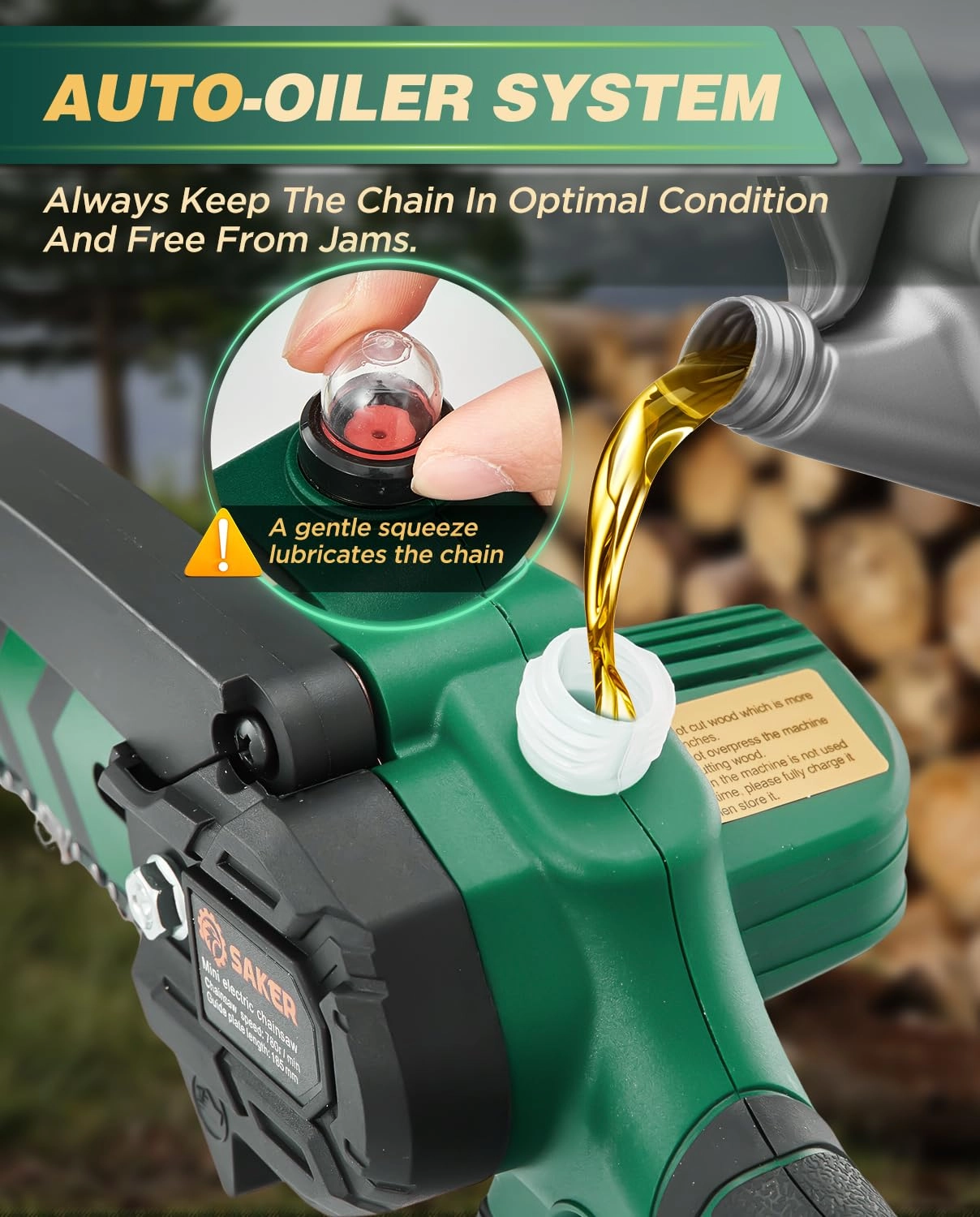 Mini Chainsaw - 550 Watts