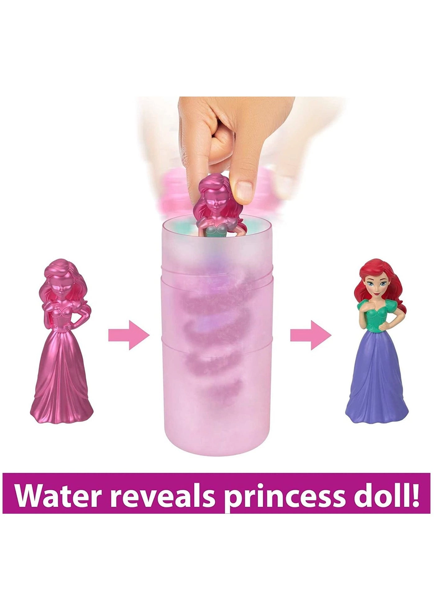 Royal Color Reveal Doll - 6 Surprises Character Figure Ages 36+