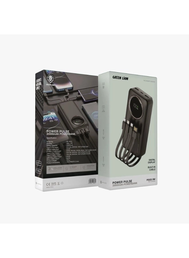 Power Pulse - 20000 mAh 22.5 W Fast-Charging