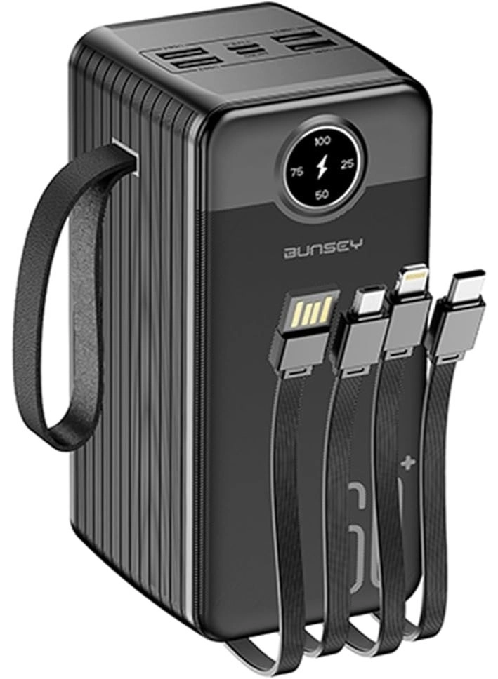 BUNSEY BP47 - 30,000mAh Fast Recharging 4× USB-A outputs