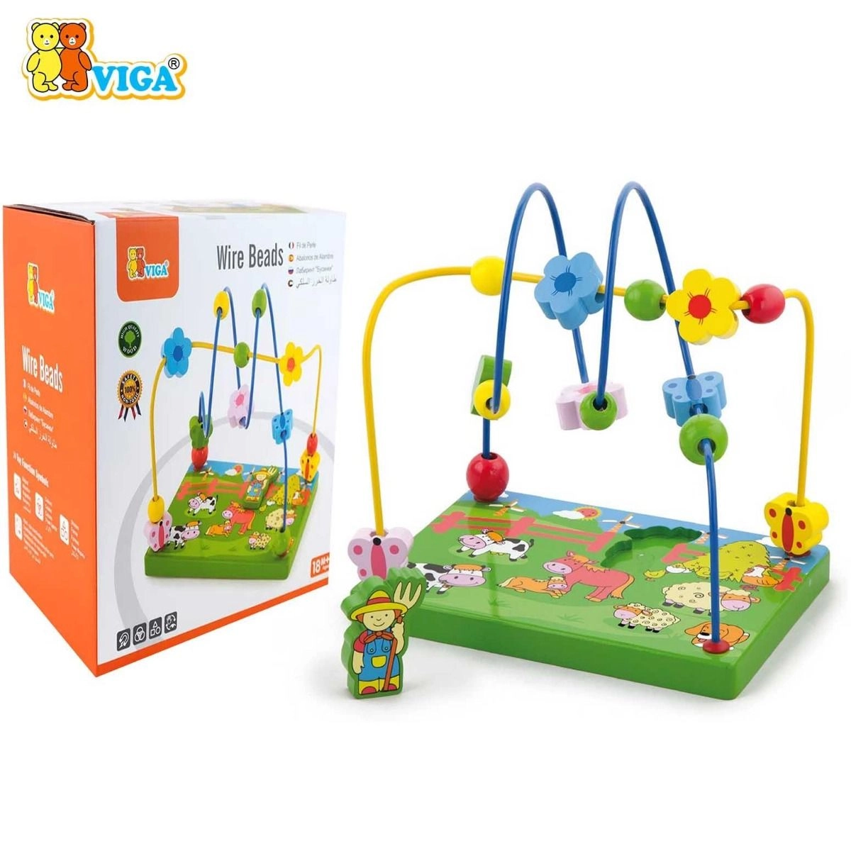 Wire Beads - 3 + 28 piece(s)