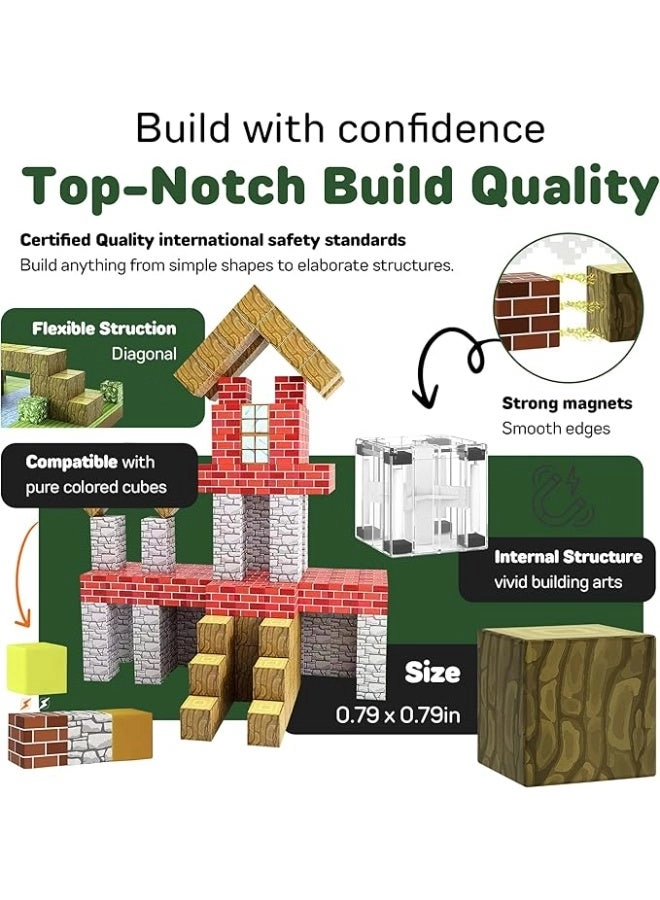 Magnetic Blocks - 100pcs