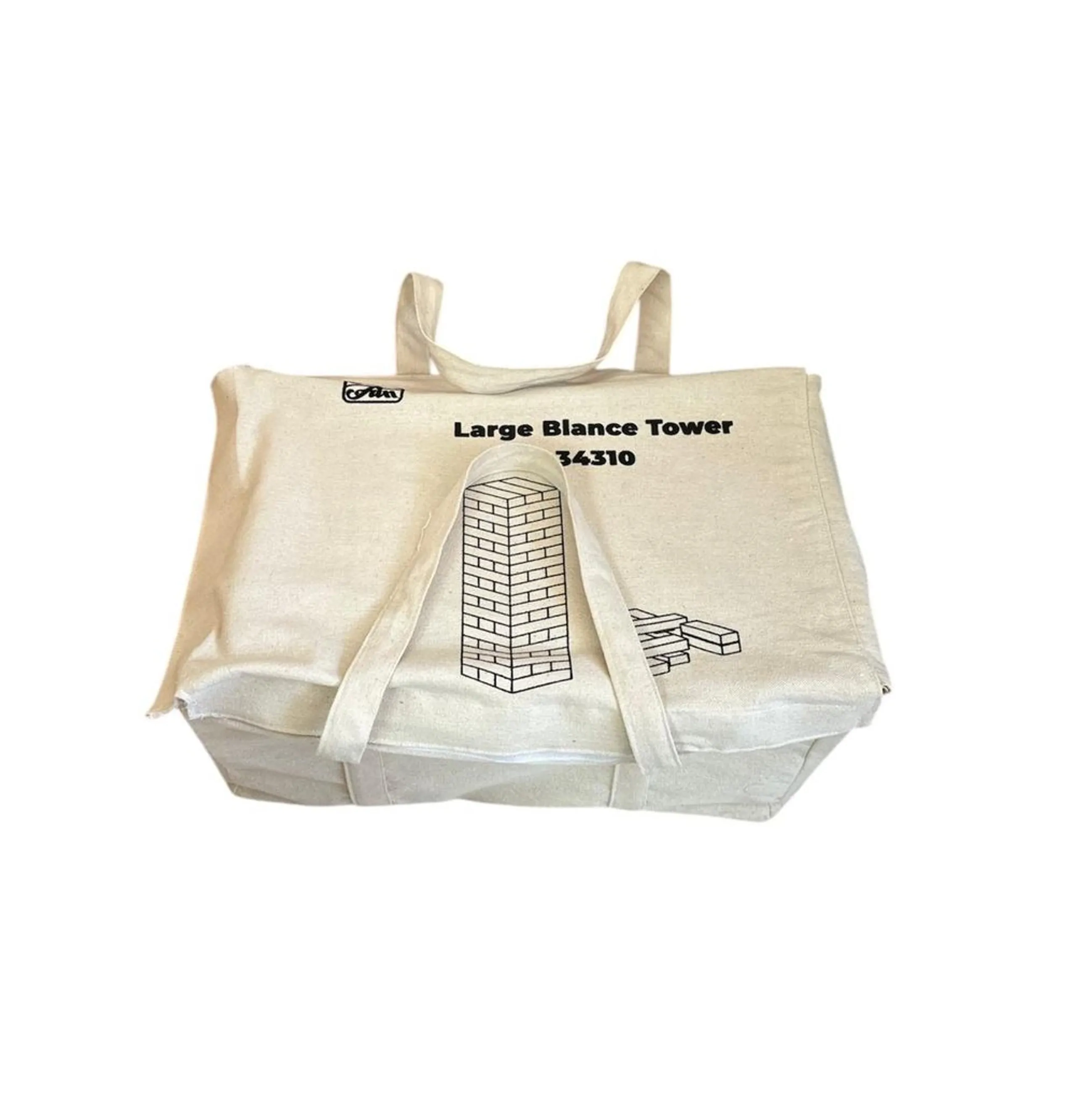 إديو فن Large Balance Tower - Wooden Beech Pine
