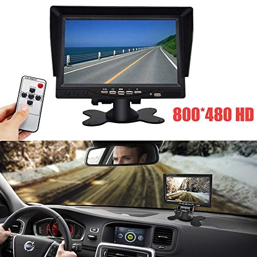Rearview Camera - Night Vision + 7" TFT LCD Monitor - 800x480