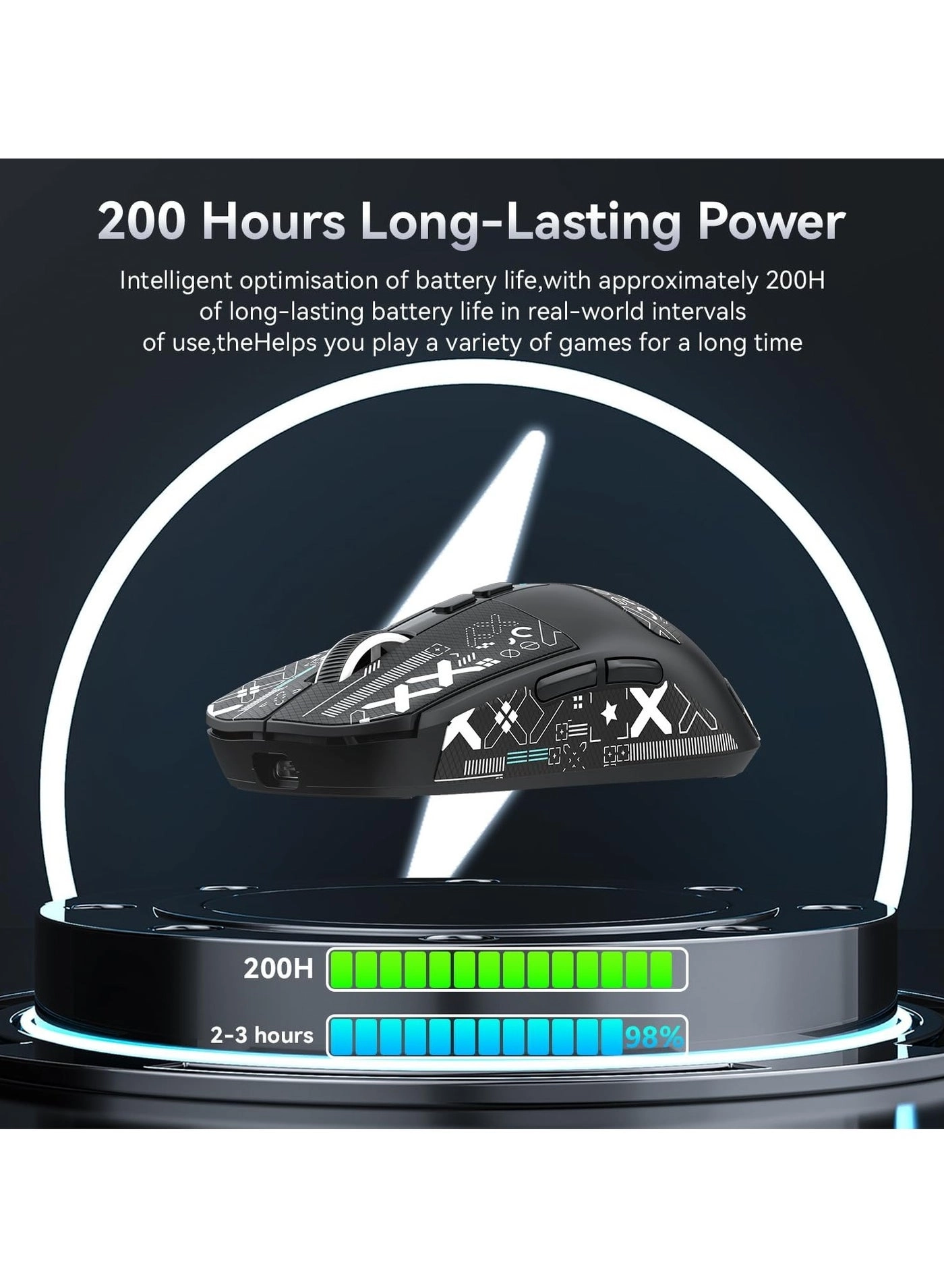 X6 Lightweight Gaming Mouse - Wireless