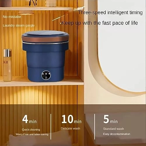 Mini folding washing machine