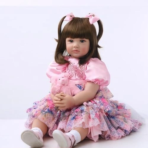 Reborn Baby Doll - 24 Inch Vinyl Silicone Girl Ages 3+