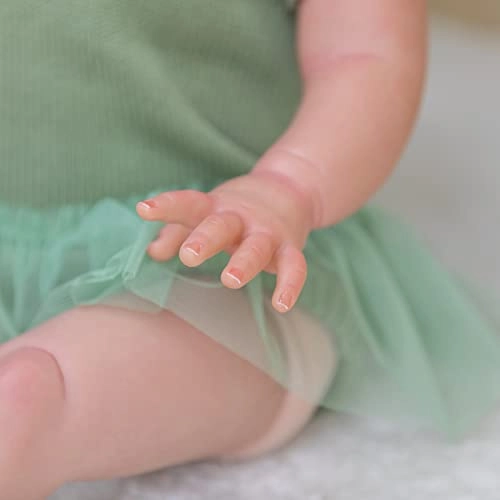 Sue-Sue Reborn Doll - 24 Inch (61 cm) hand-rooted fibre hair Blue Eyes