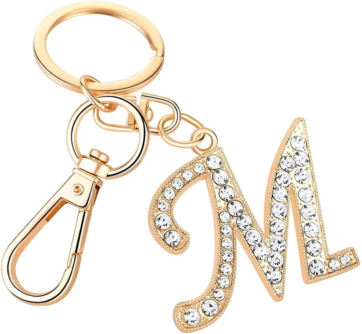 Rohans Alphabet Initial Letter Keychain - Alphabet letters