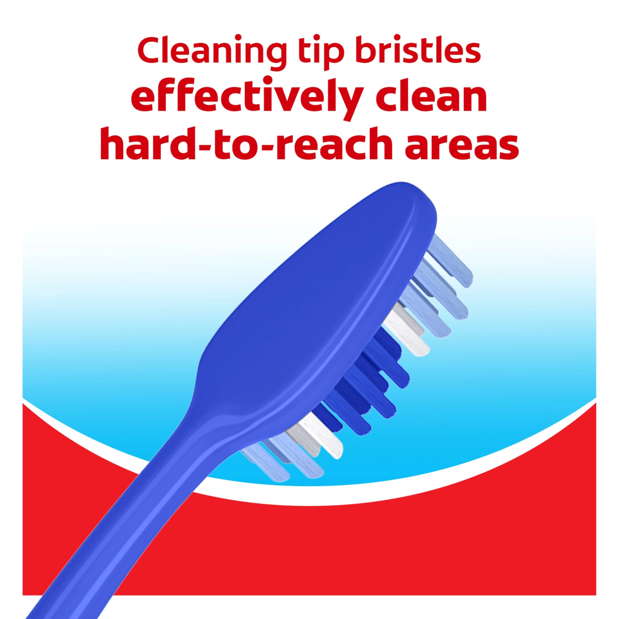 Extra Clean Full Head Toothbrush - Medium 6-Piece Pack