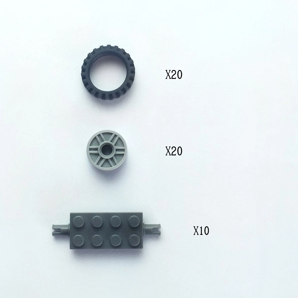 Tire Wheel Long Axles - Foam 50.0