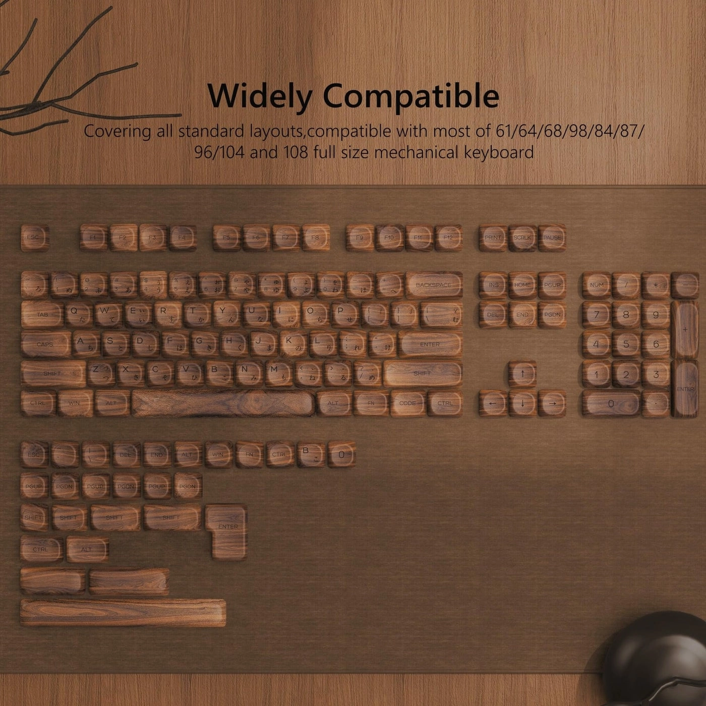 MOA Keycaps - US UK